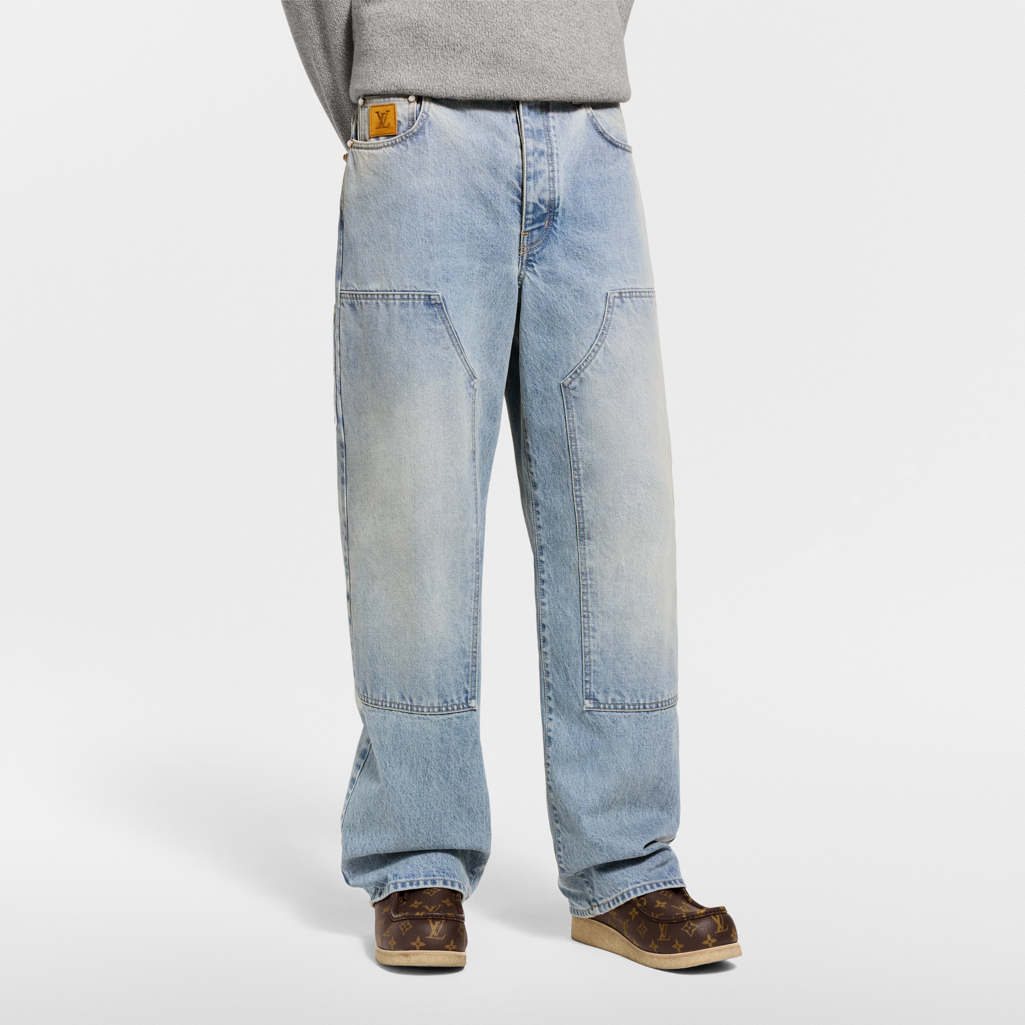 Denim Carpenter Pants - Ready-to-Wear 1AJBKM | LOUIS VUITTON Denim Carpenter Pants - Ready-to-Wear 1AJBKM | LOUIS VUITTON